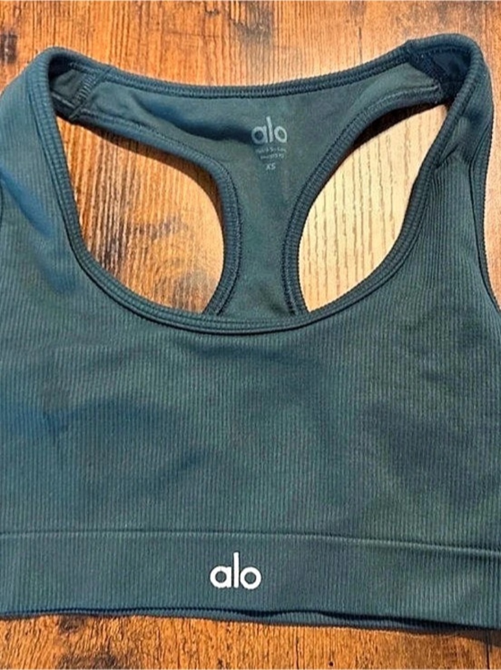 alo Athletic Sports Bra in Green Size XS
